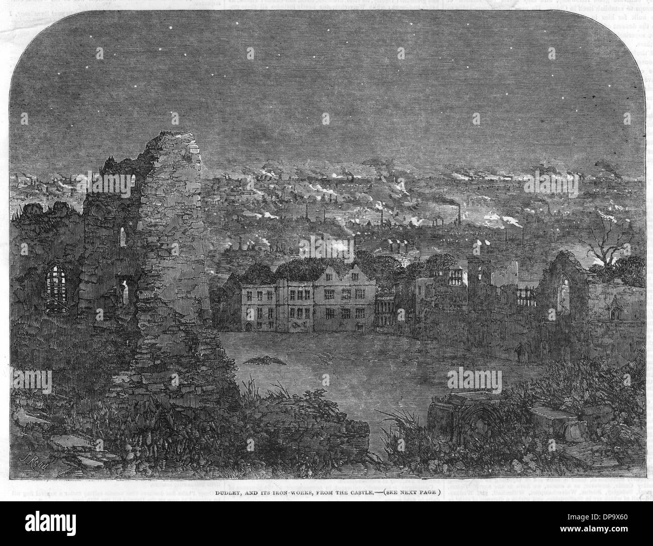 ENGLAND/DUDLEY/1853 Stockfoto