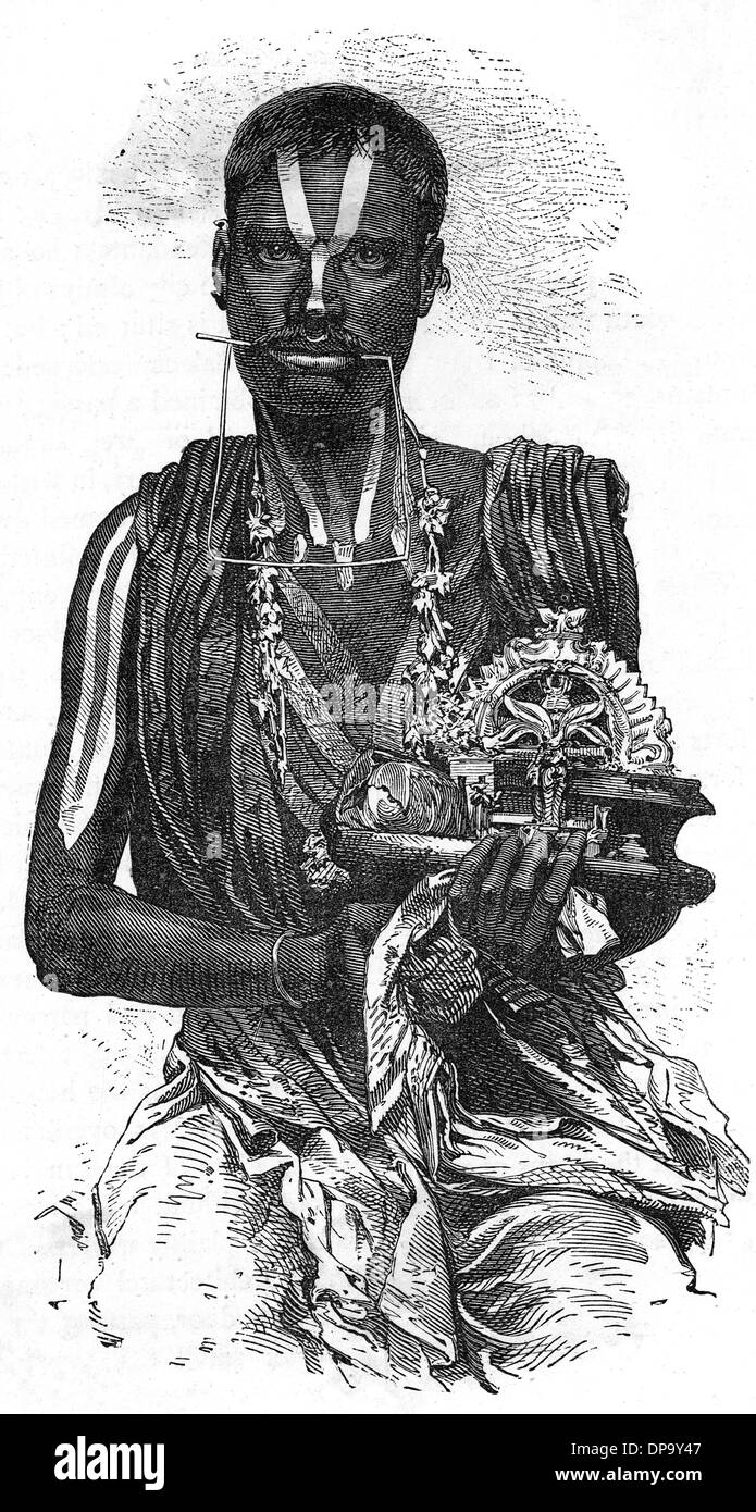 HINDU-FAKIR Stockfoto