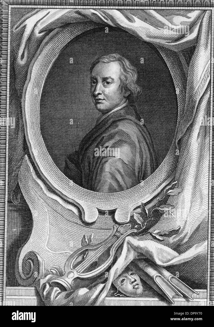 JOHN DRYDEN Stockfoto
