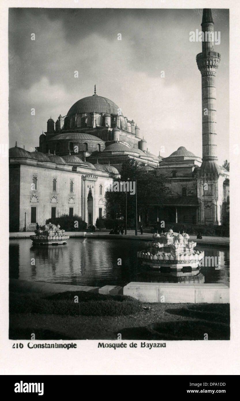 Istanbul, Türkei - Bayazid II.-Moschee Stockfoto