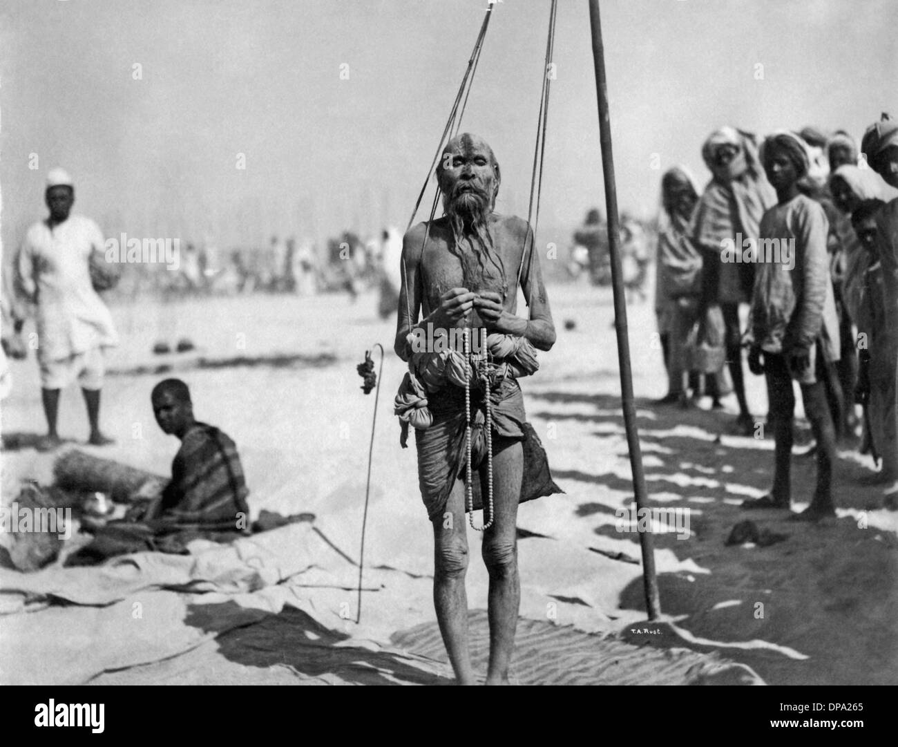 Fakir, Indien Stockfoto