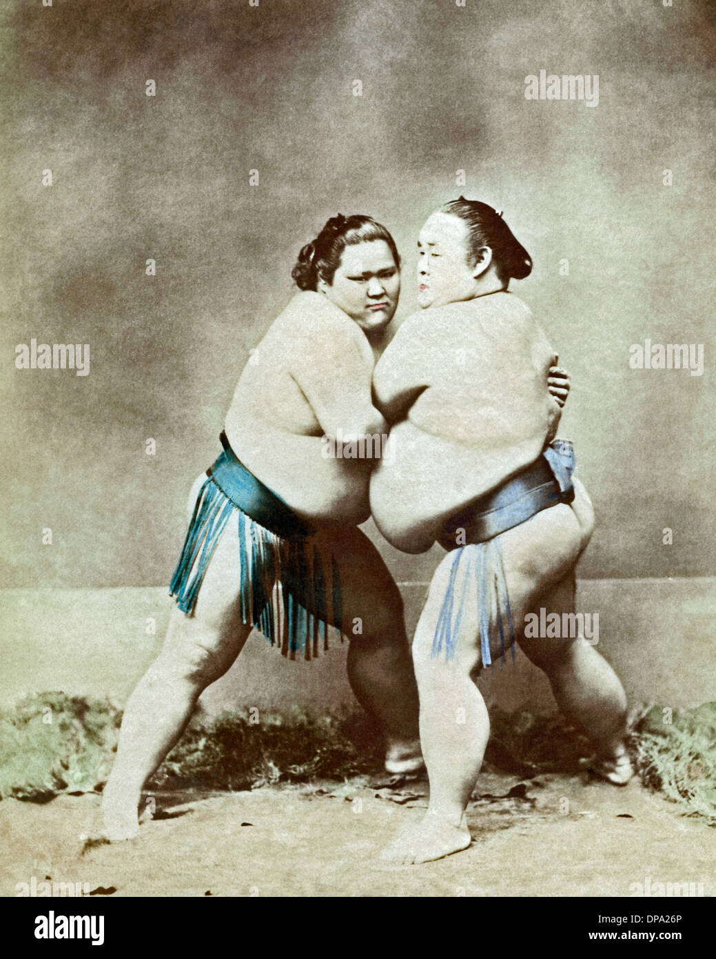 Sumo-Ringer, Japan Stockfoto