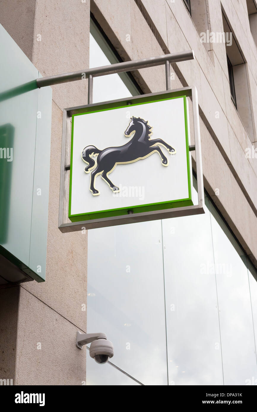 Lloyds TSB Bank Zeichen, UK Stockfoto