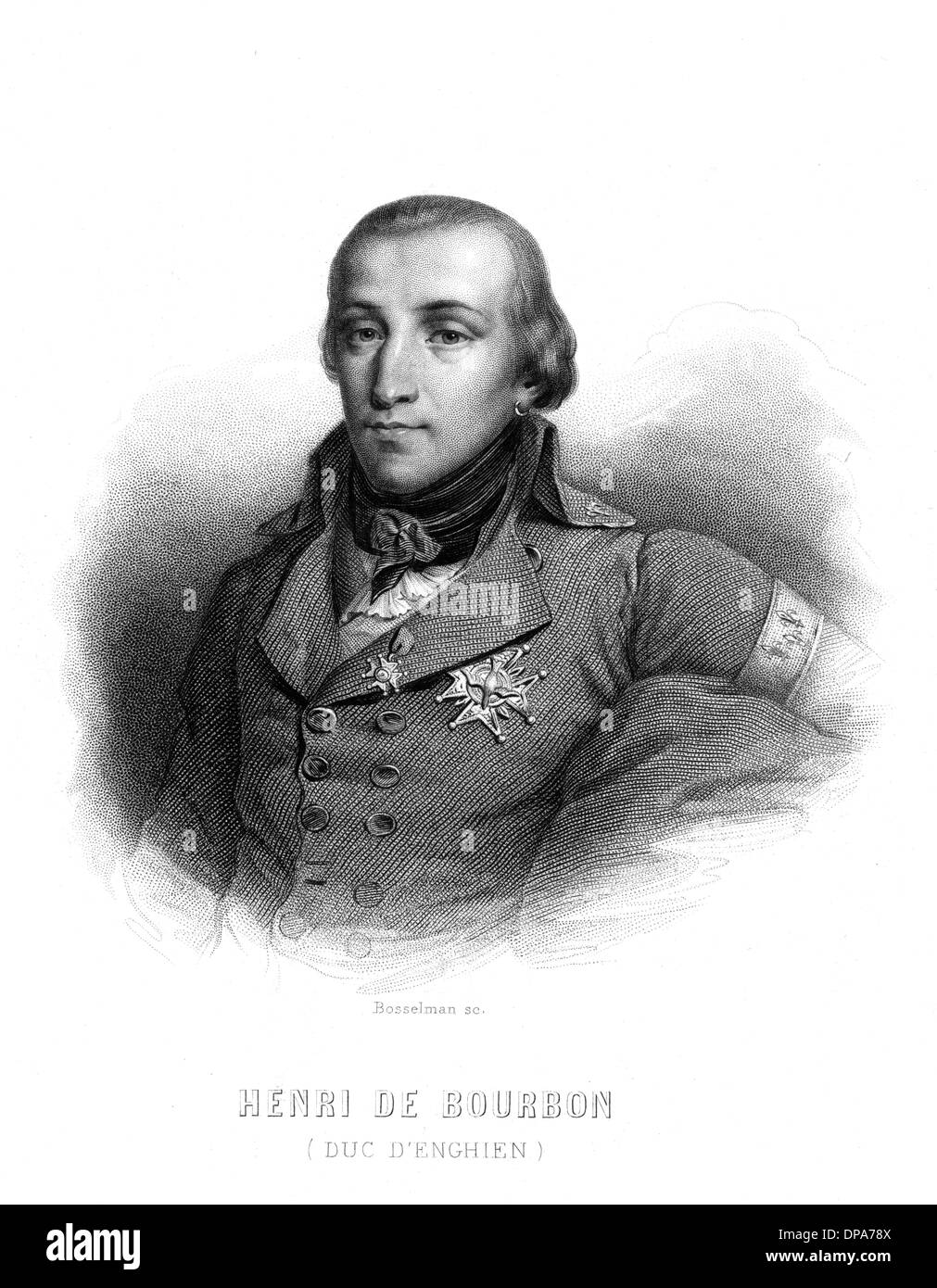 LOUIS, DUC D ' ENGHIEN Stockfoto