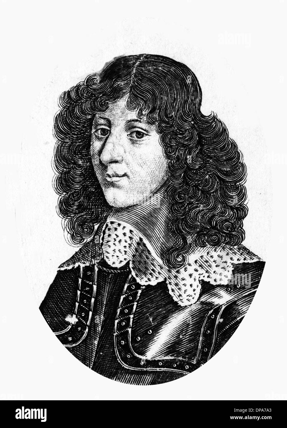 LOUIS II. DE BOURBON Stockfoto