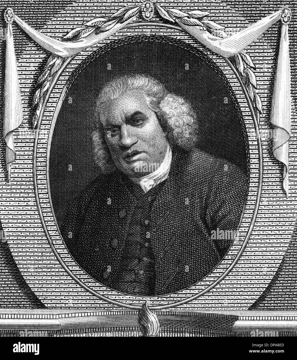 SAMUEL JOHNSON Stockfoto
