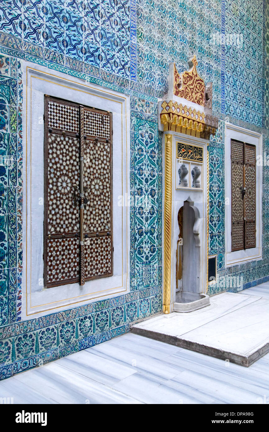 Harem, Topkapi Palace Museum, Istanbul, Türkei Stockfoto