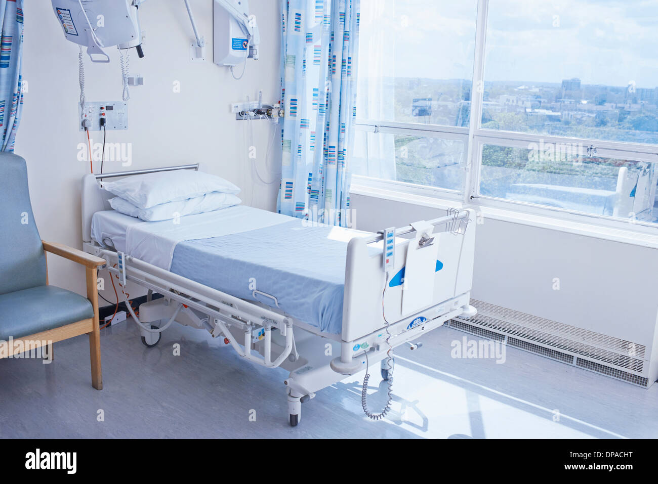 Leere Krankenhausbett Auf Krankenstation Stockfotografie Alamy
