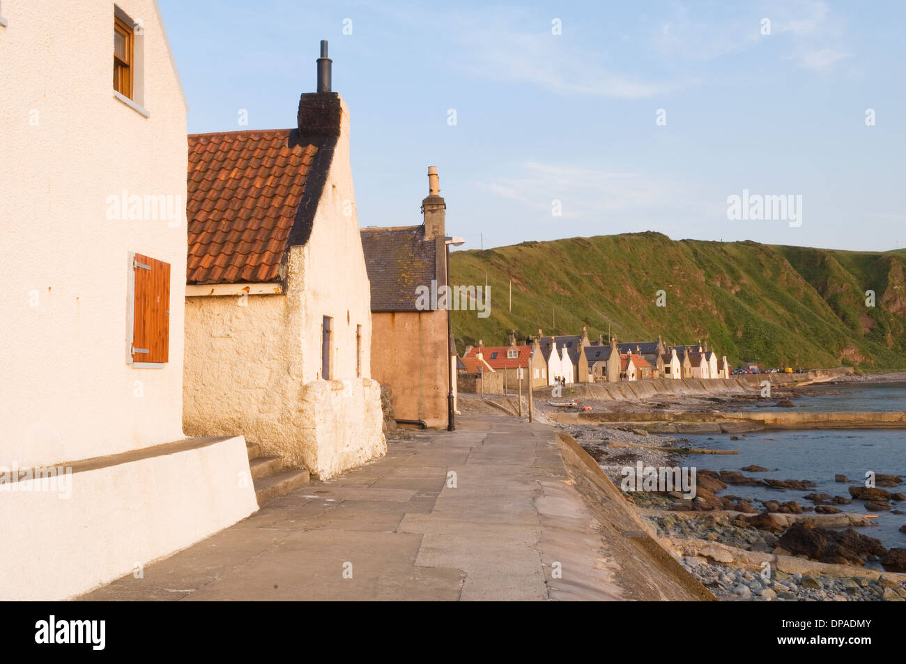 Das Dorf Crovie, Aberdeen-Shire, Schottland. Stockfoto