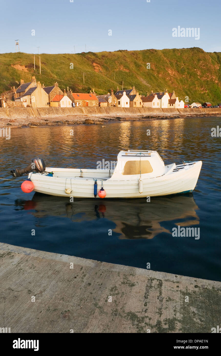 Das Dorf Crovie, Aberdeen-Shire, Schottland. Stockfoto