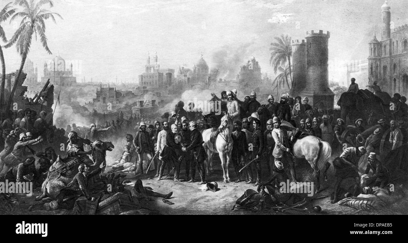 2. ENTLASTUNG DER LUCKNOW Stockfoto