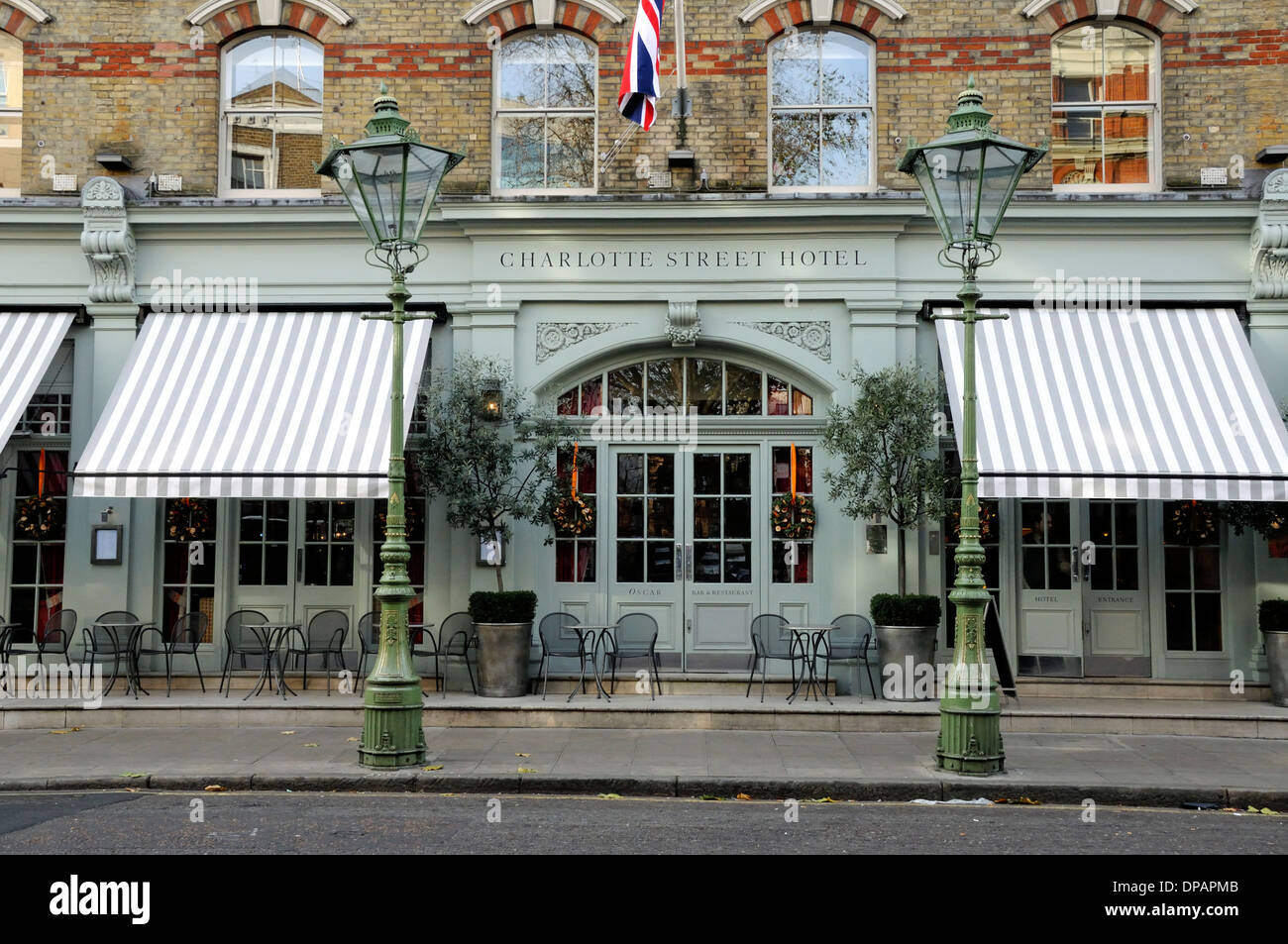 Charlotte Street Hotel, Bloomsbury, London England UK Stockfoto