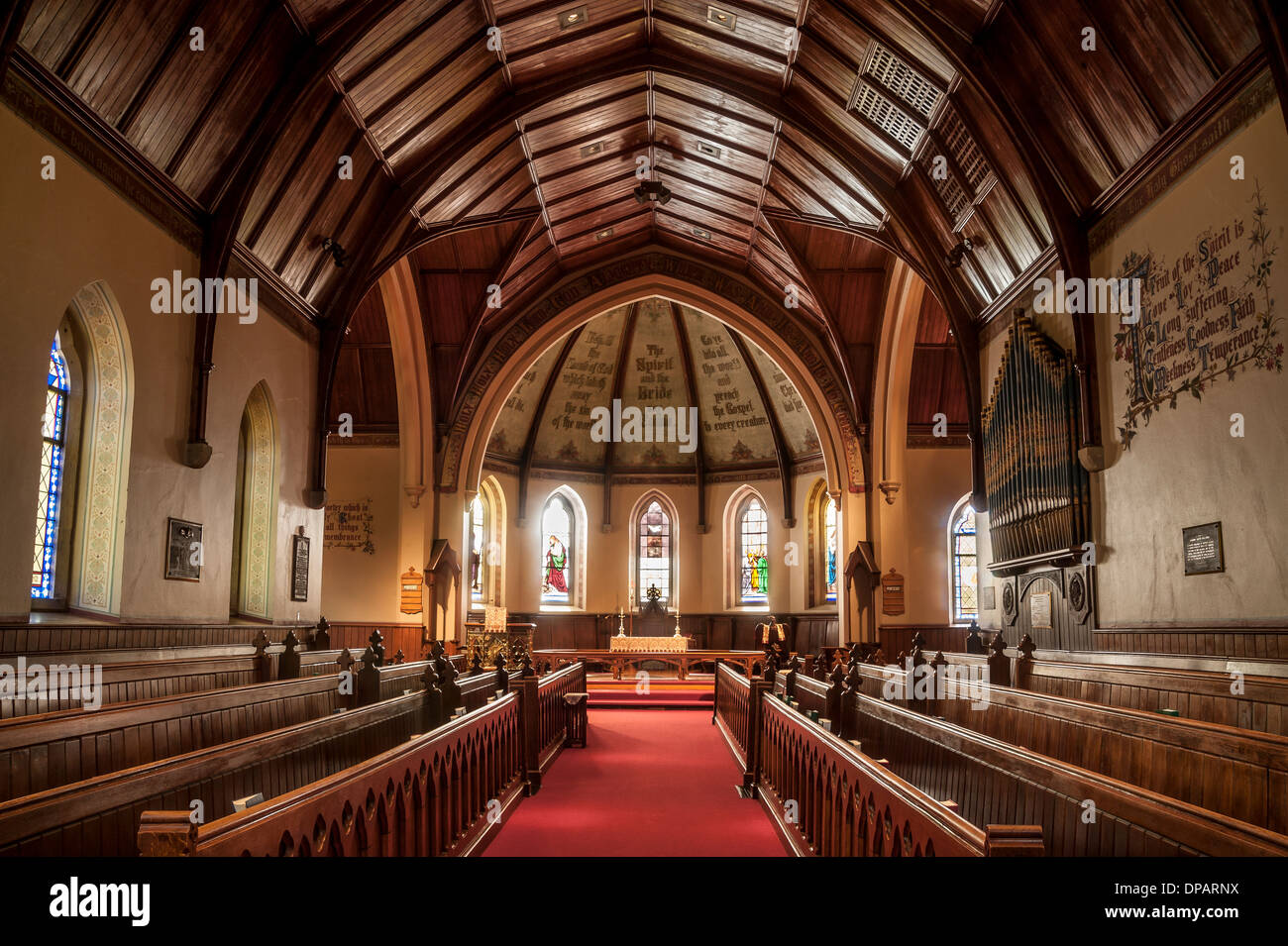 Historischen Kenyon College in Gambier, OH. Kirche des Heiligen Geistes Stockfoto