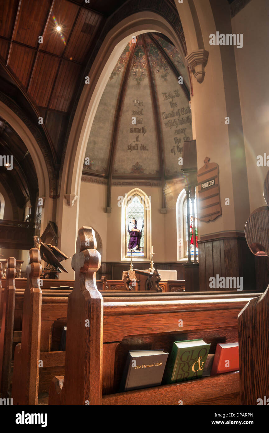 Historischen Kenyon College in Gambier, OH. Kirche des Heiligen Geistes Stockfoto