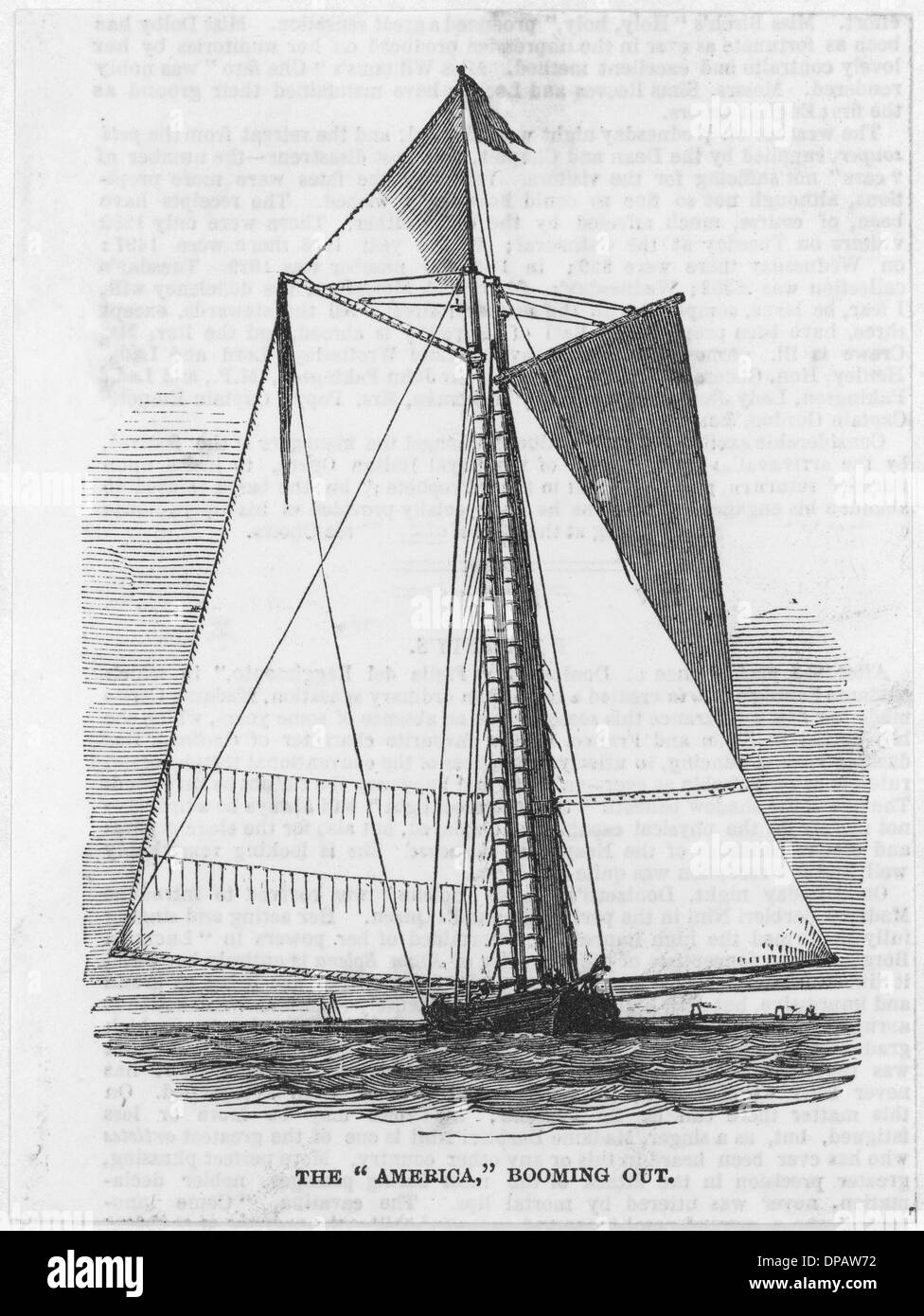 DIE "AMERICA" BOOMT Stockfoto