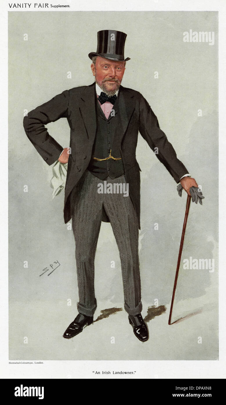 Umschlag - Topper 1910 Stockfoto