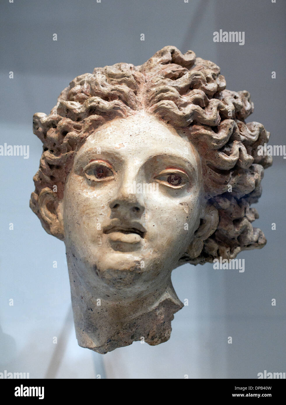 Göttin Leucothea (die Heiligtümer Pygri) Cerveteri Etrusker Nekropole Toskana Italien Italienisch Stockfoto