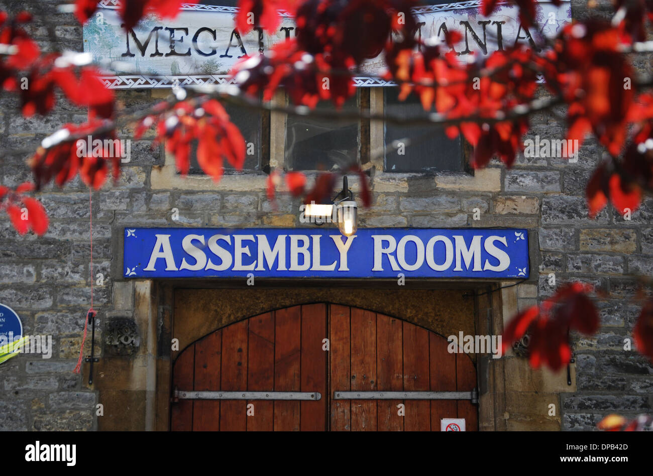 Assembly Rooms Glastonbury Somerset UK Stockfoto