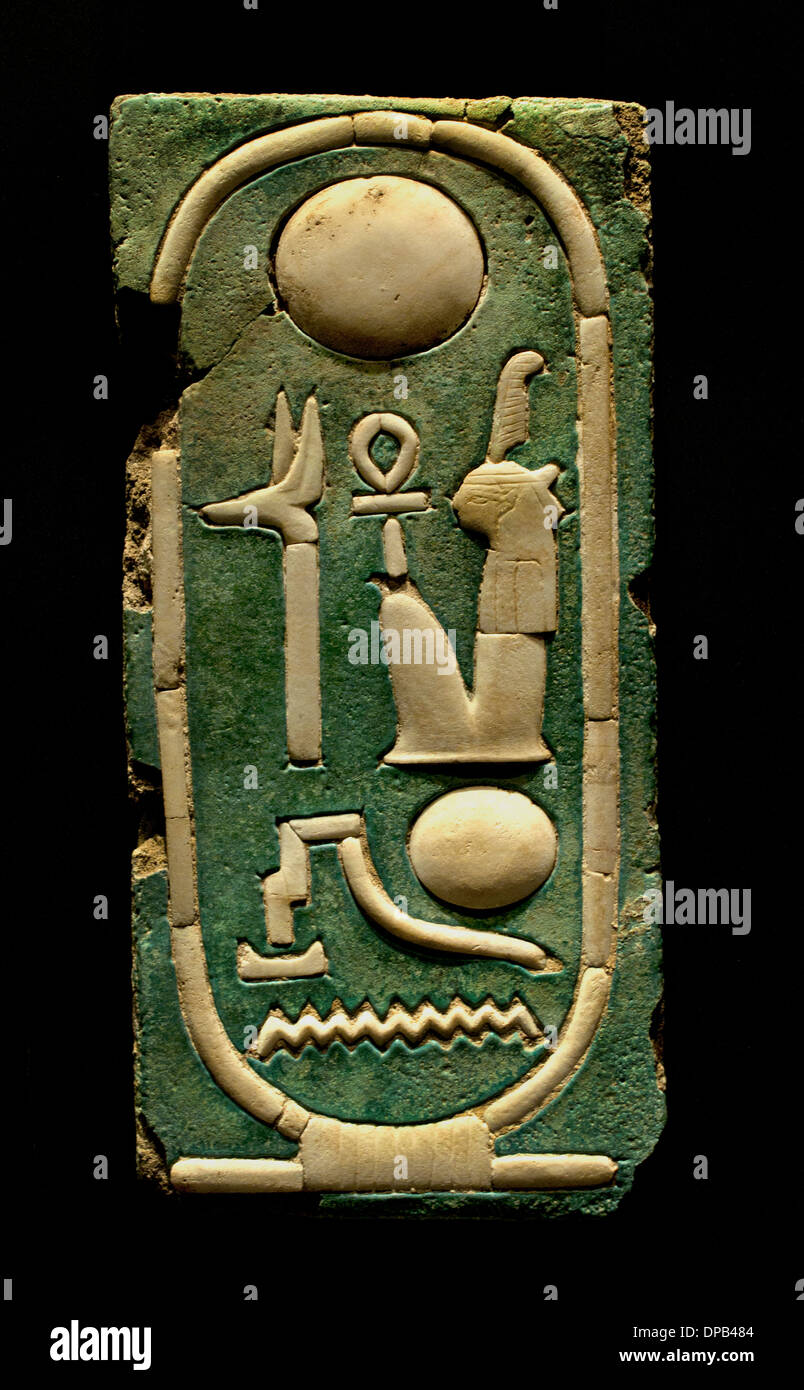 Der Titel des Königs, 2000-1000 v. Chr., Ägypten ägyptischen Stockfoto