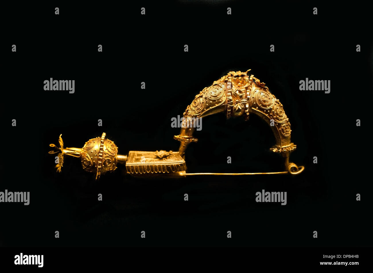 Gold Schmuck Juwel griechischen Italienisch 350-300 v. Chr.-Sammlung (Sammlung)-James Loeb 1867 – 1933 Deutschland Stockfoto