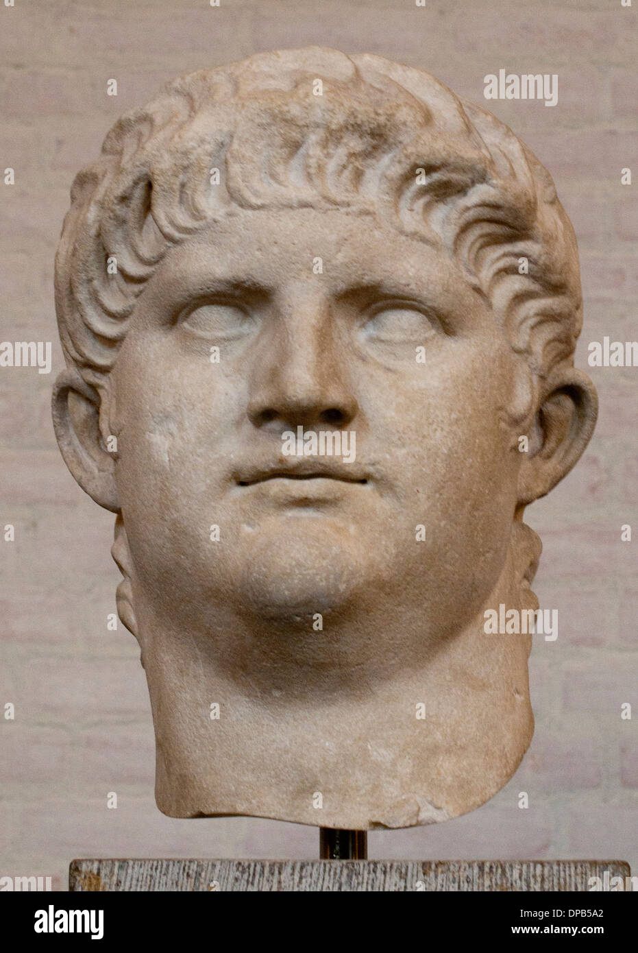 Nero (Nero Claudius Caesar Augustus Germanicus) 37-68 römischer Kaiser von 54 bis 68 Rom römisches Italien Italienisch Stockfoto