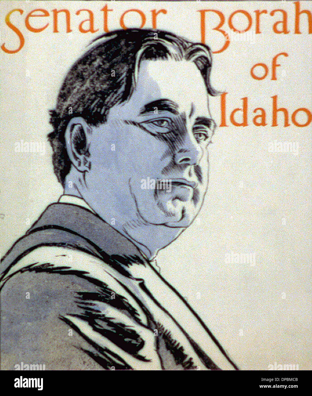 Senator Borah aus Idaho, um 1915 Stockfoto