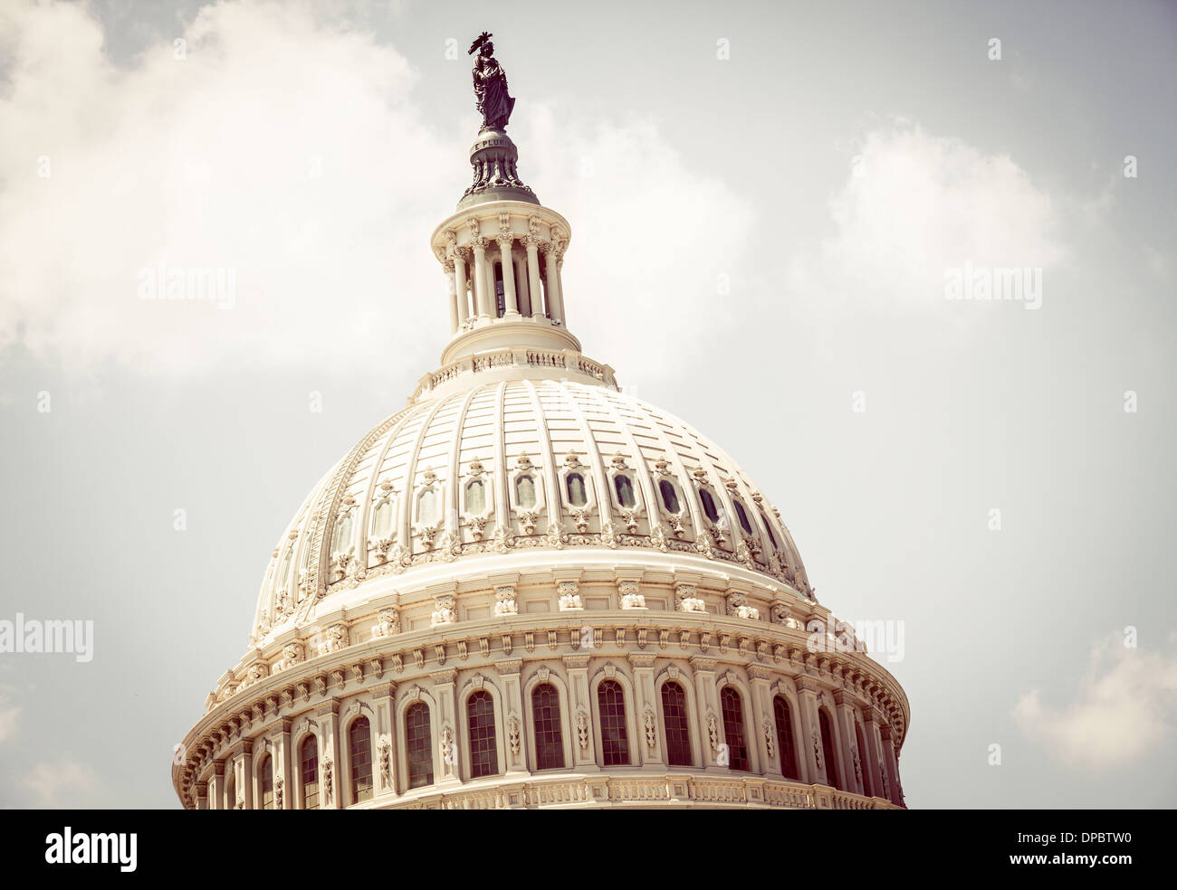 USA, Washington D.C., Kuppel des Kapitols Stockfoto