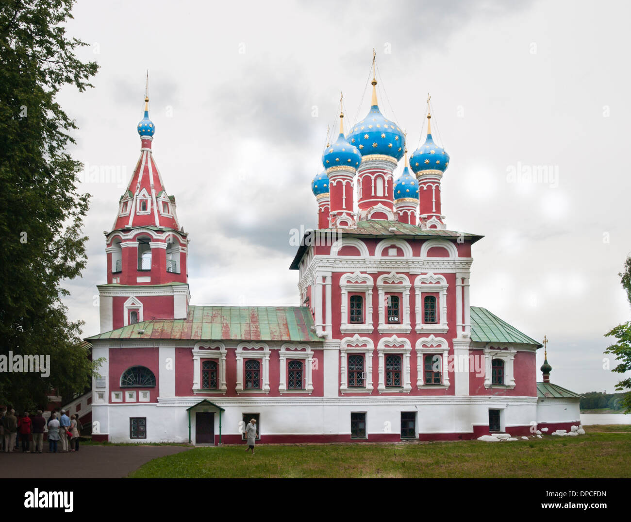Kirche von Prinz Demitry der Märtyrer in Uglitsch Kreml, Russland Stockfoto