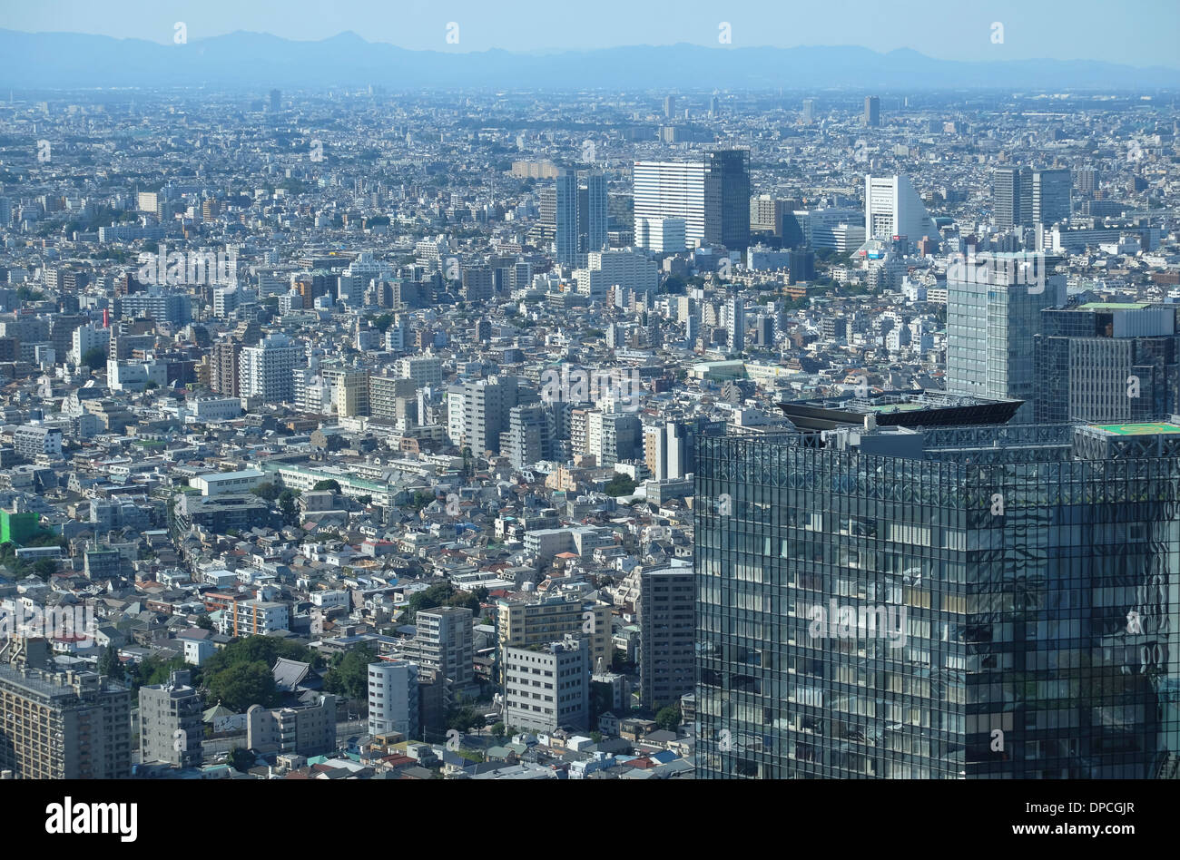 Tokio-Stadt-Landschaft Stockfoto