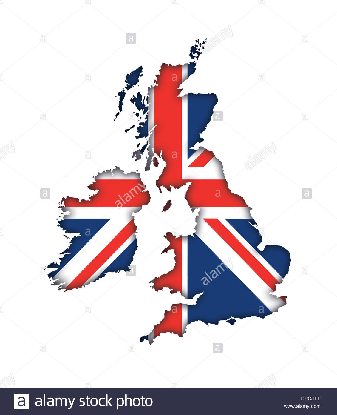 Großbritannien England UK Flagge Karte Banner Symbol Logo ...