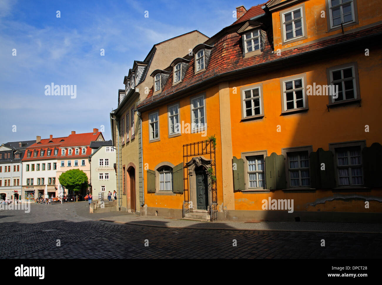Goethehaus, Goethehaus, Frauenplan, Weimar, Thüringen, Deutschland, Europa Stockfoto