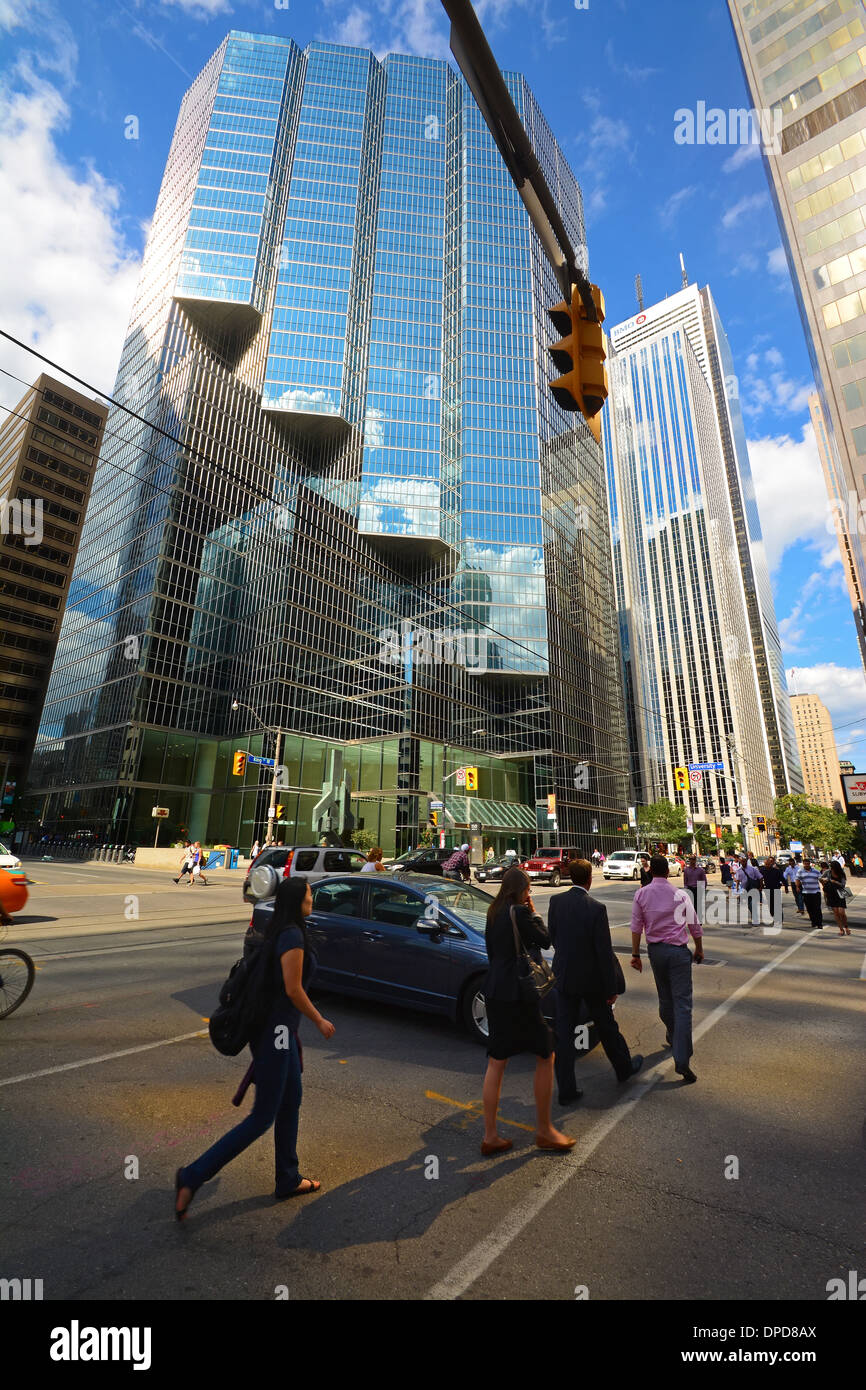 Bankenviertel, Toronto, Kanada Stockfoto