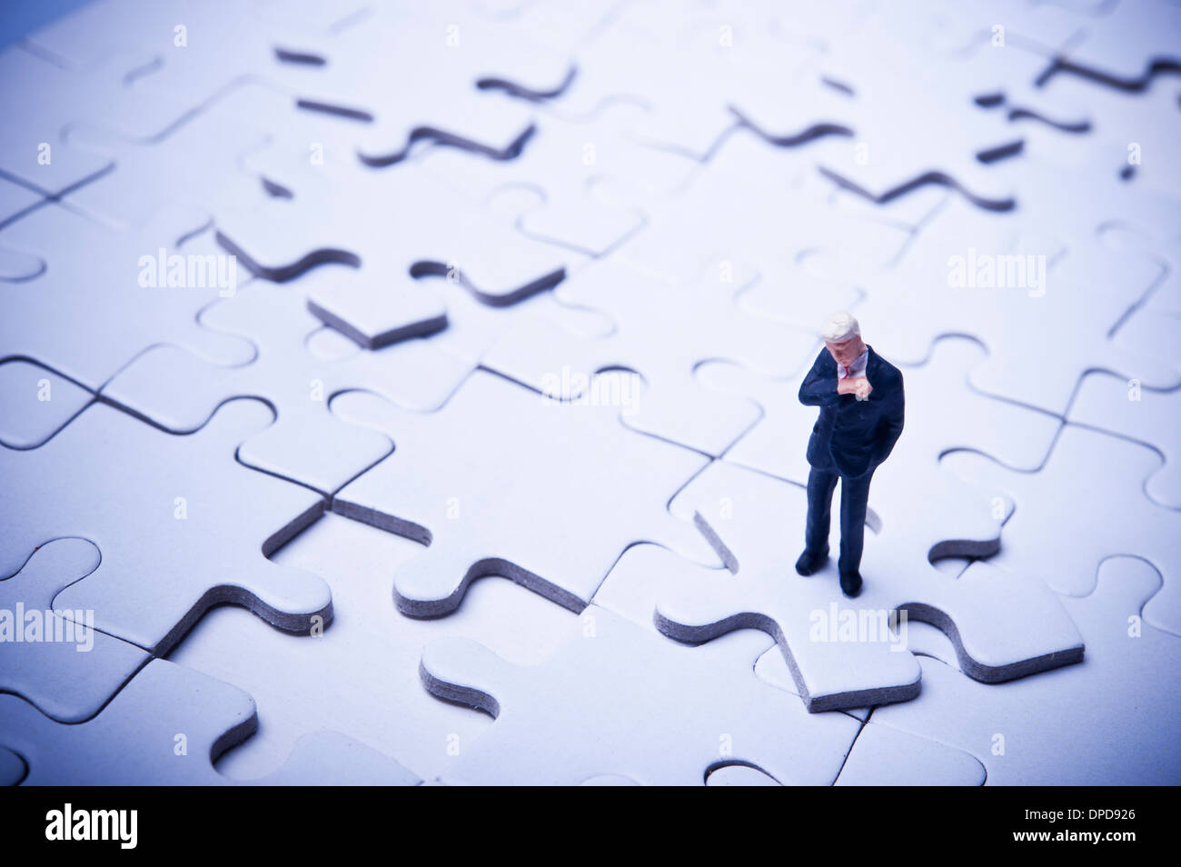 Business-Lösungen-Konzept Stockfoto