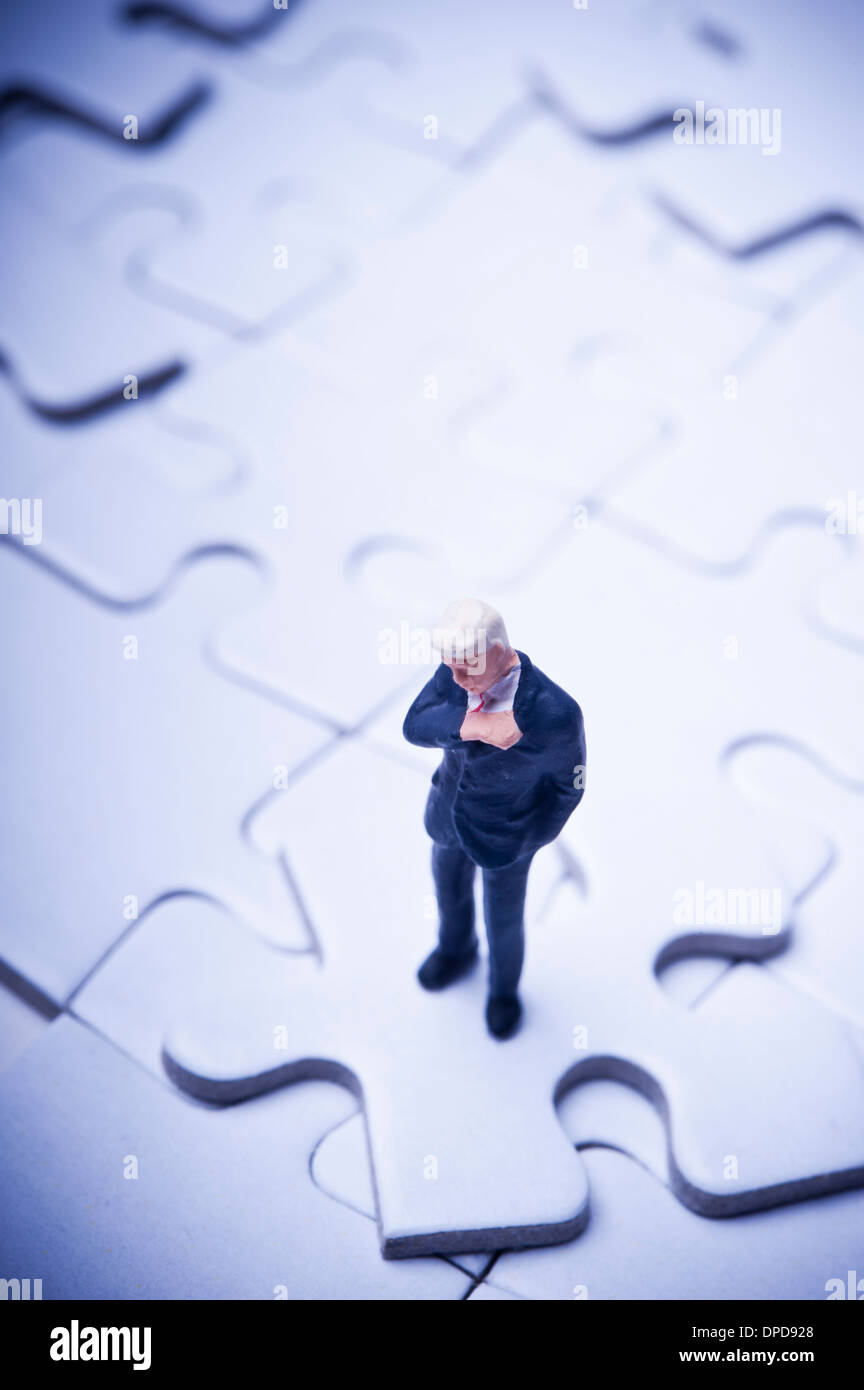 Business-Lösungen-Konzept Stockfoto