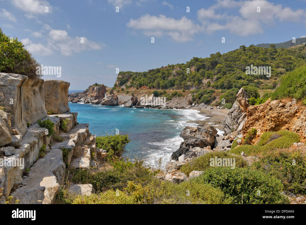 Provinz Antalya, Alanya, türkische Riviera, Türkei, Cilicia, antiken Stadt Aytap Stockfoto