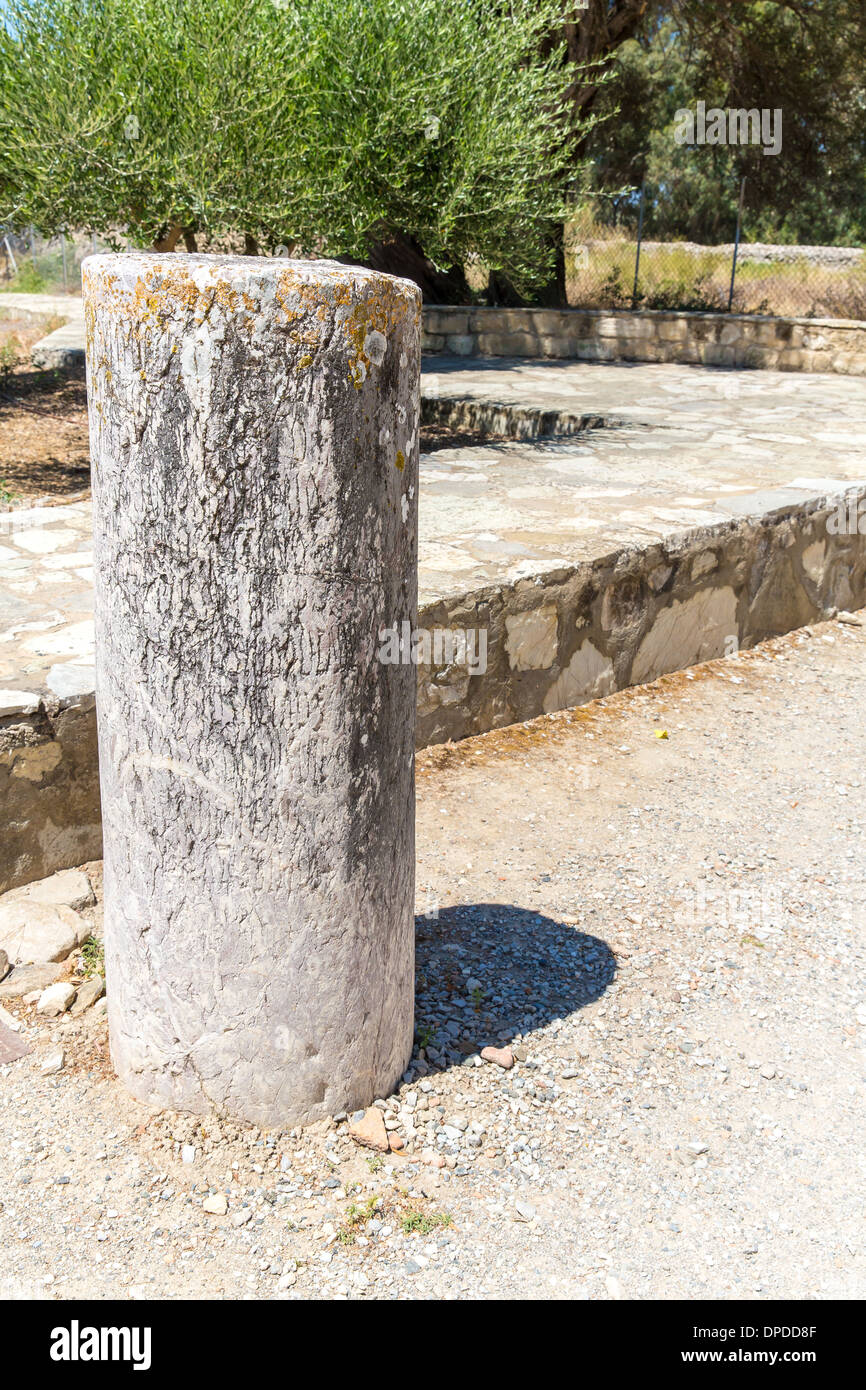 Kloster (Kloster) in Messara Tal auf Kreta in Griechenland. Messara - ist die größte Ebene in Kreta Stockfoto