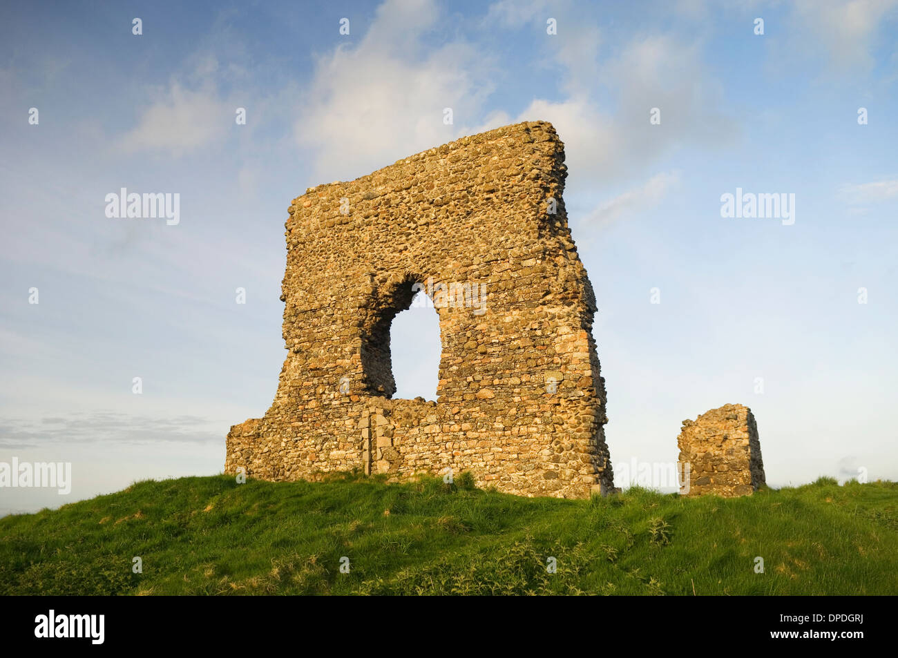 Dunnideer Wallburg in der Nähe von Insch, Aberdeenshire, Schottland, UK. Stockfoto