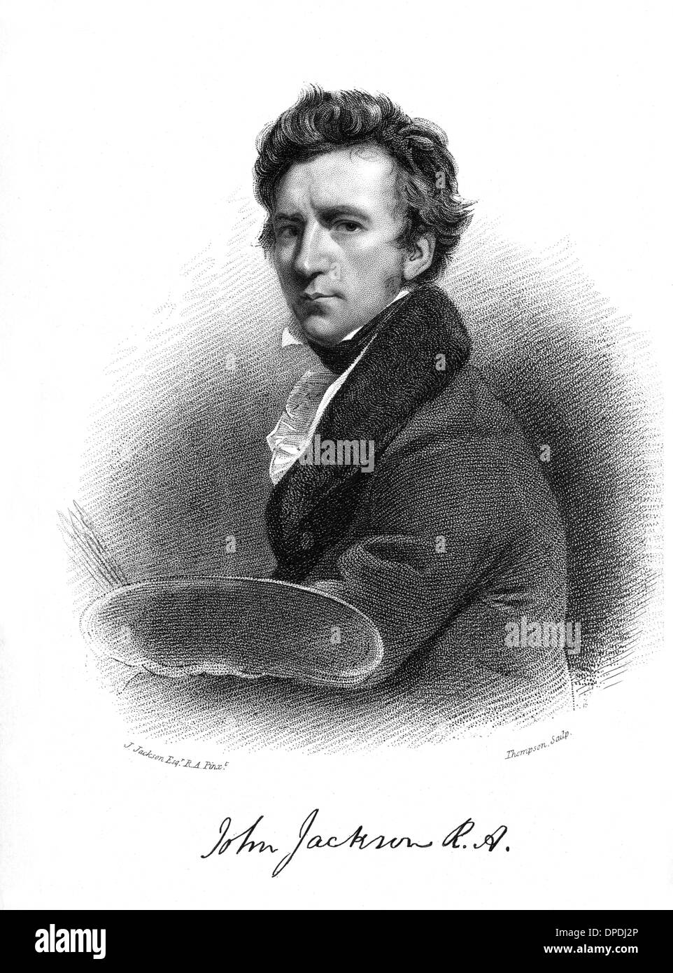 JOHN JACKSON, KÜNSTLER Stockfoto