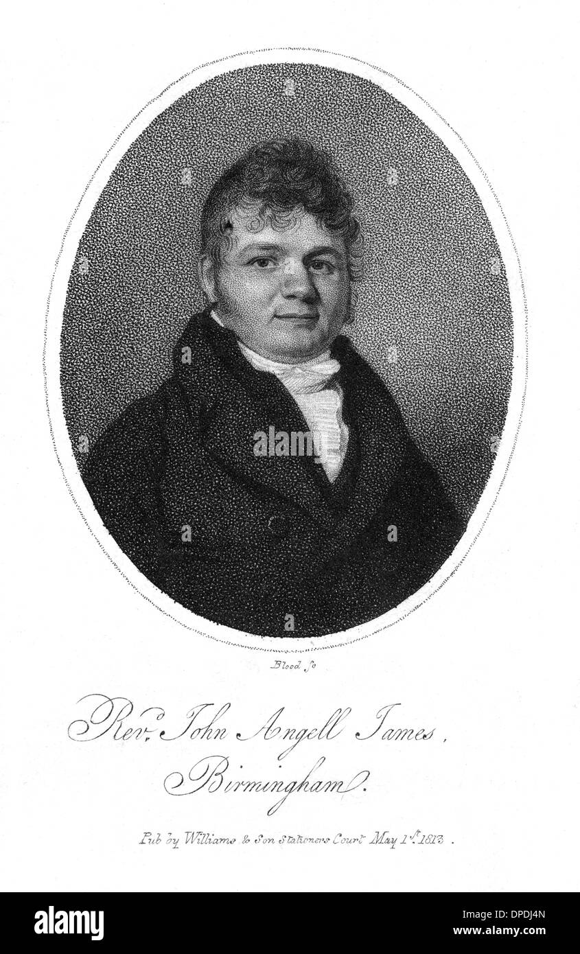 JOHN ANGELL JAMES Stockfoto