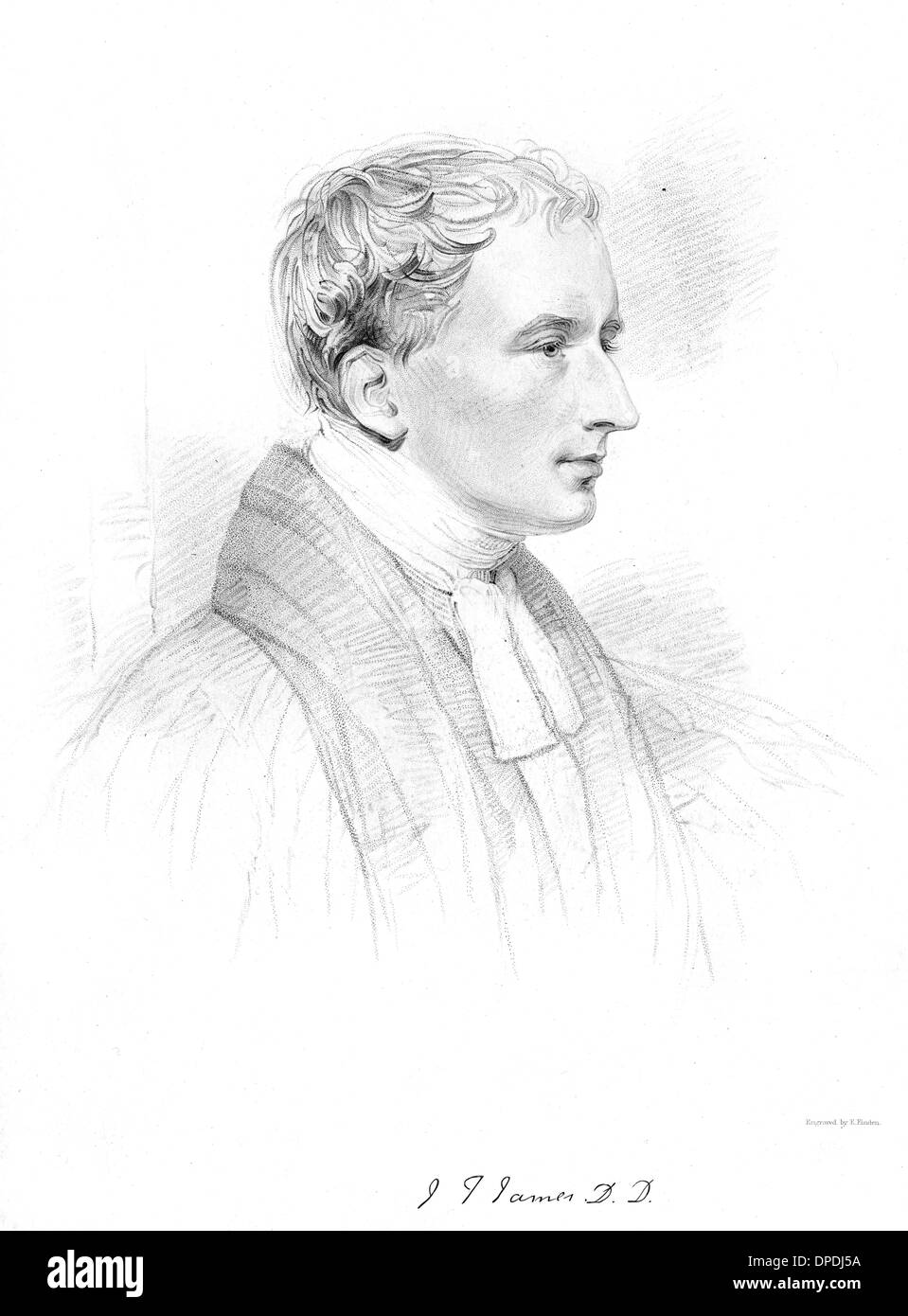 JOHN THOMAS JAMES Stockfoto