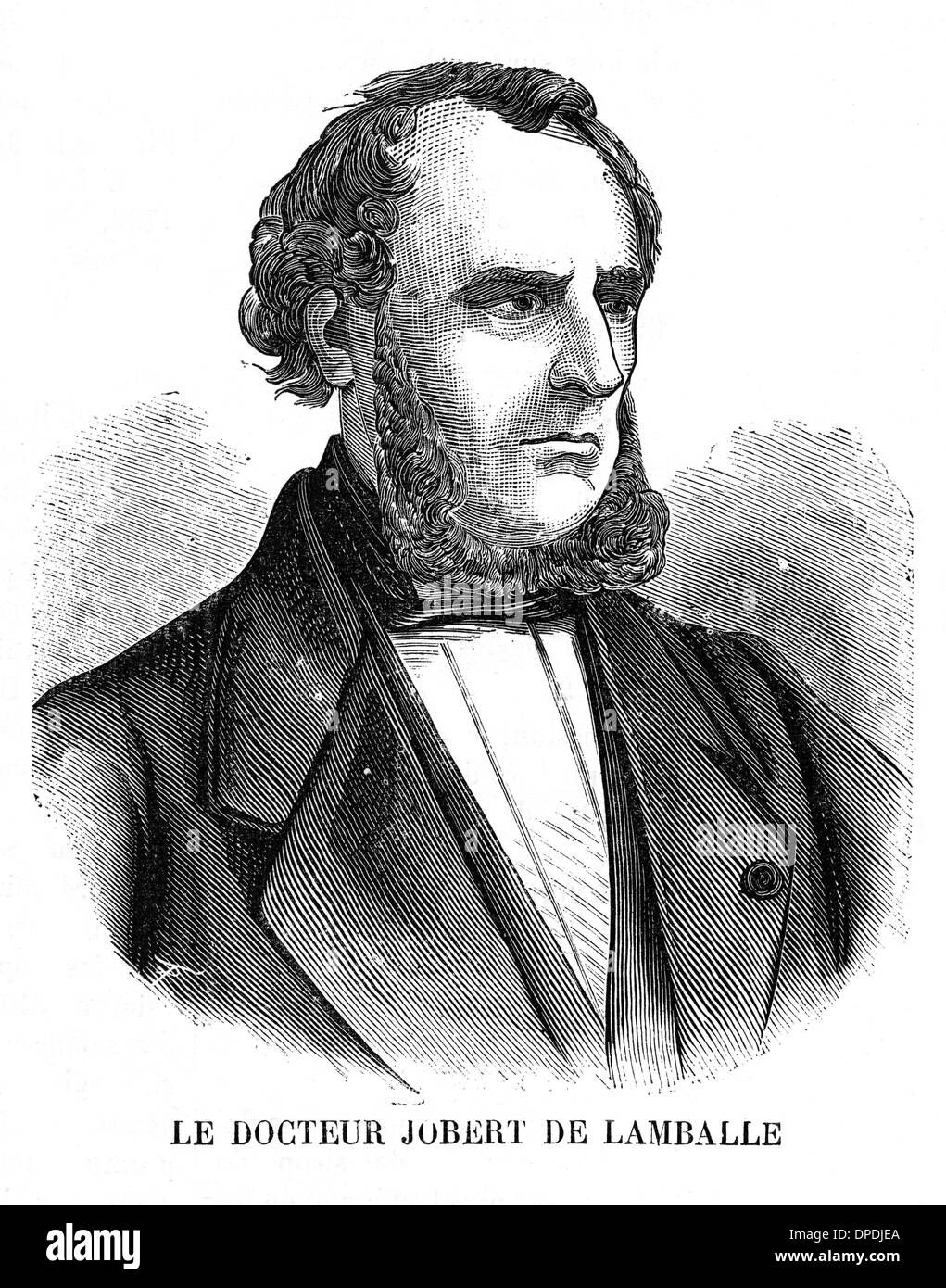DOKTOR ANTOINE JOBERT LAMBALLE Stockfoto