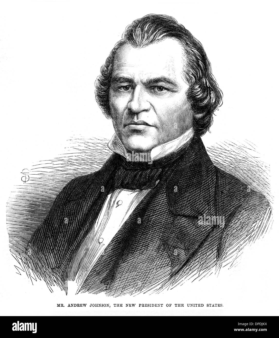 ANDREW JOHNSON Stockfoto