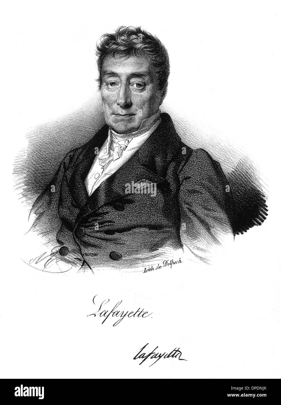 MARQUIS DE LAFAYETTE Stockfoto