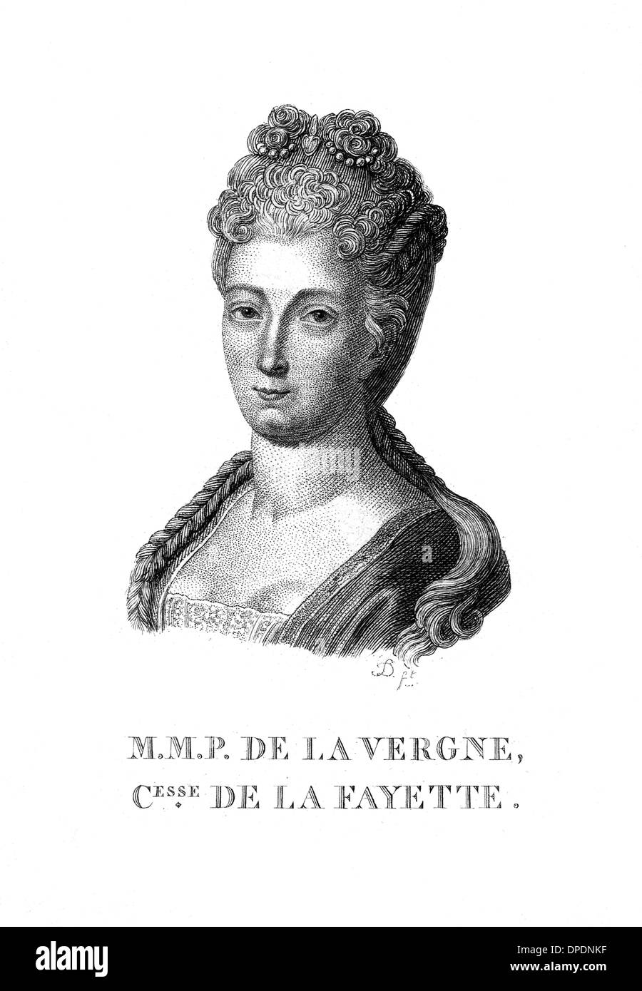 COMTESSE DE LAFAYETTE Stockfoto