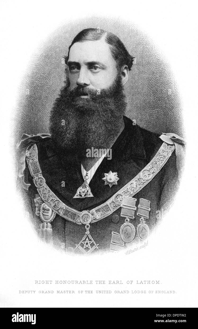 1. EARL OF LATHOM Stockfoto