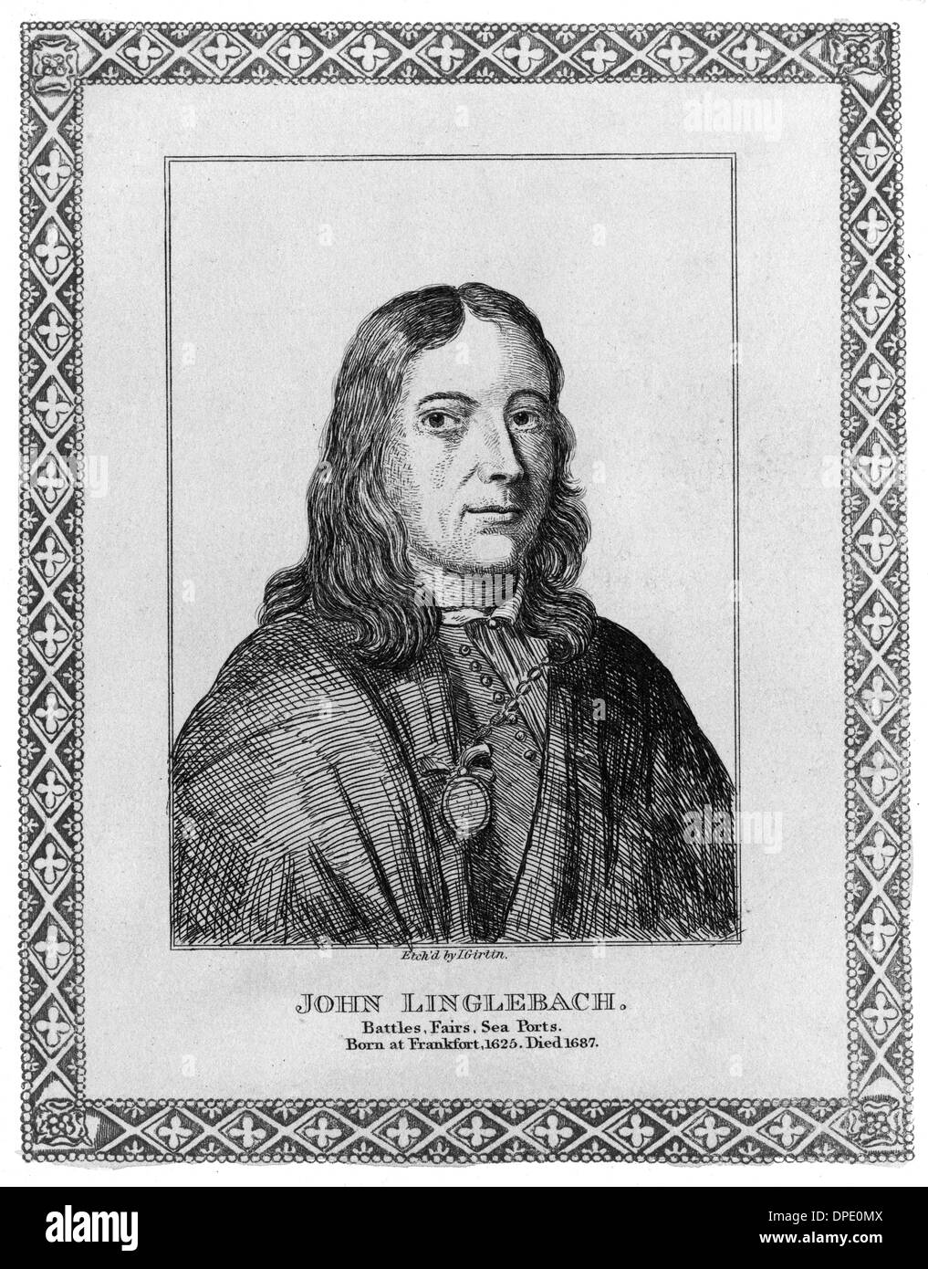 JOHANN LINGELBACH Stockfoto