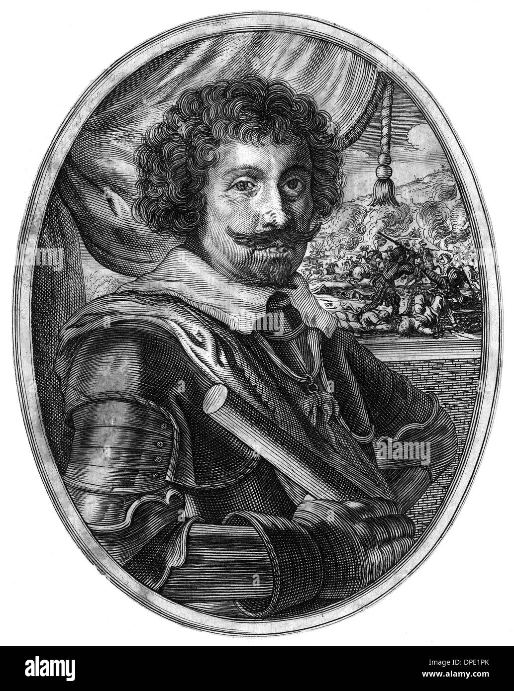 CHARLES COMTE LONGUEVAL Stockfoto