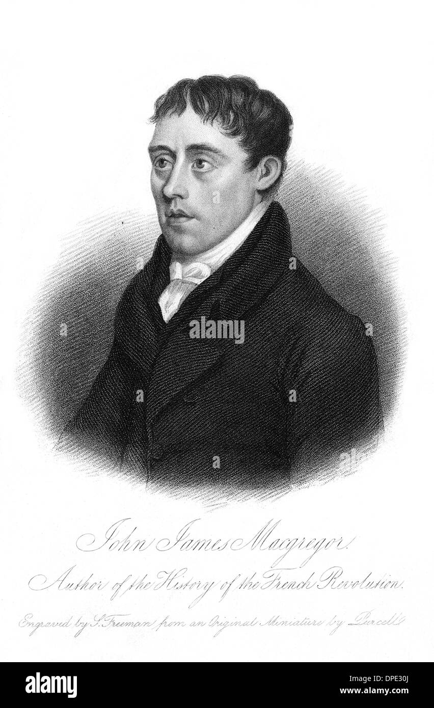 JOHN JAMES MACGREGOR Stockfoto