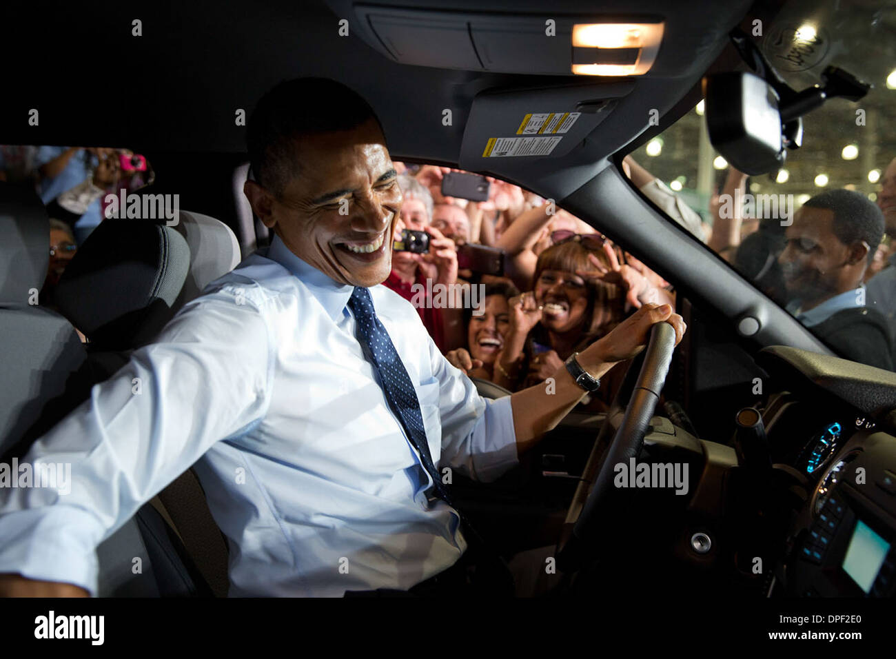 US-Präsident Barack Obama Stockfoto