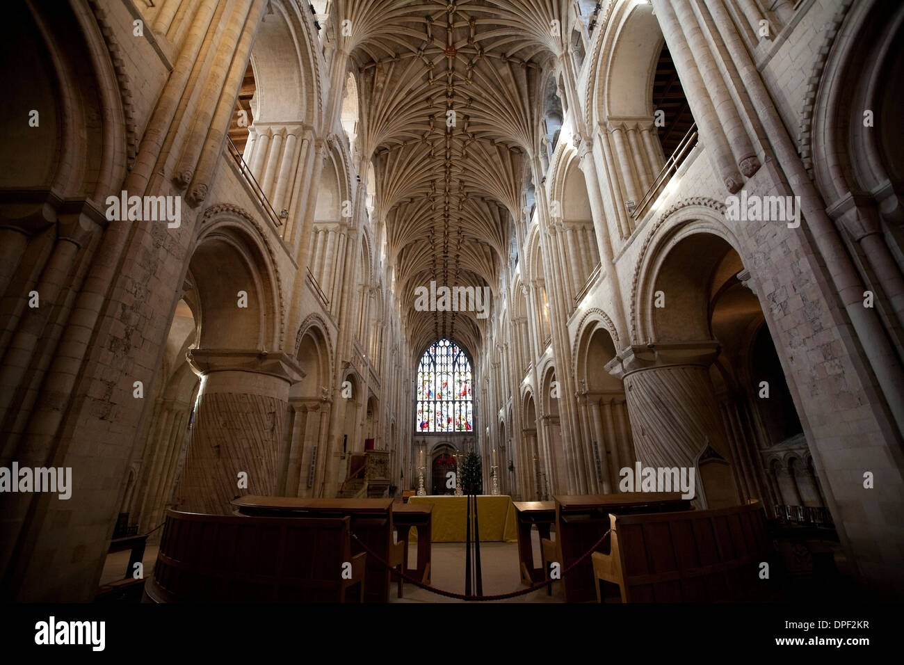 Norwich Kathedrale Norfolk Stockfoto